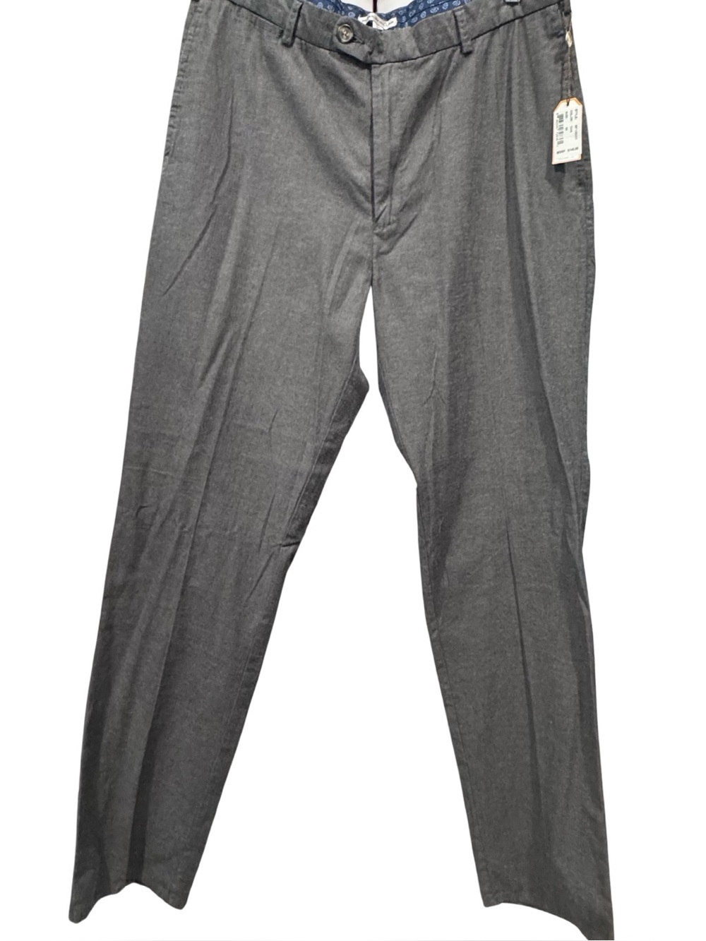NWT Peter Millar Set The Standard Charcoal Herringbone Pants 36 x 36